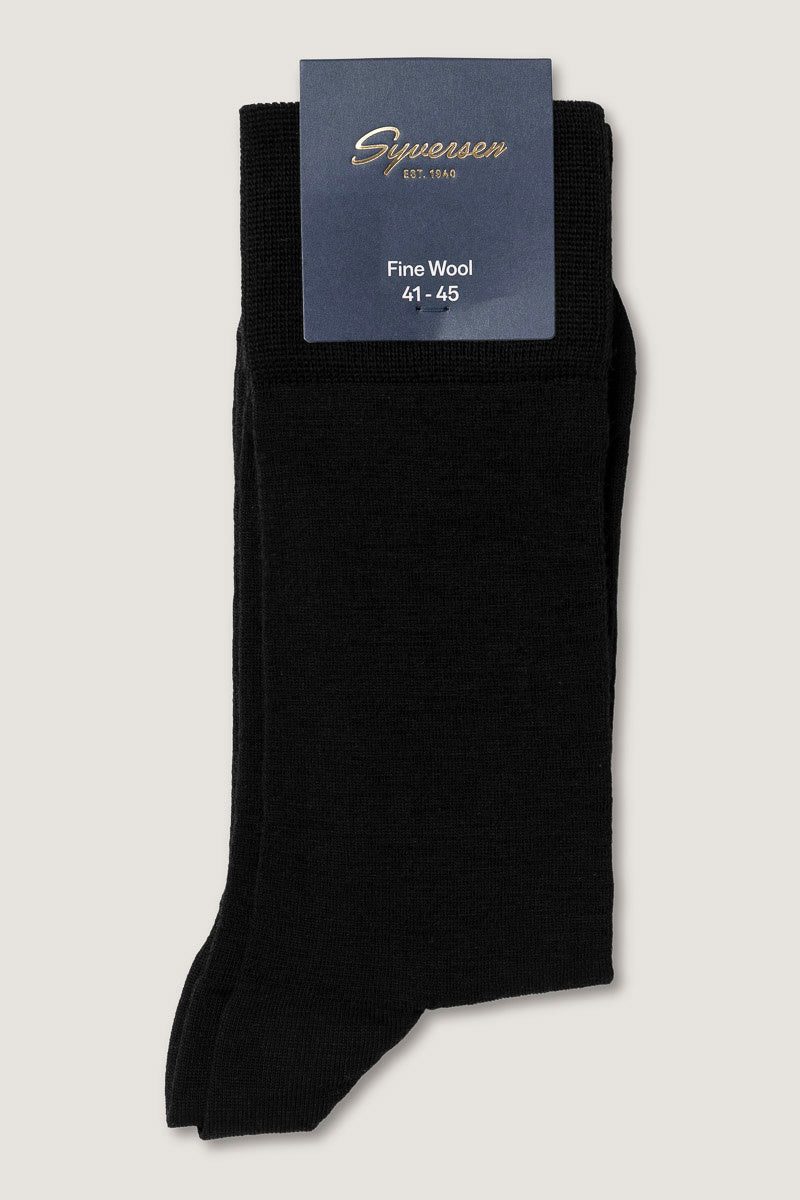 Fine Wool Crew Sock