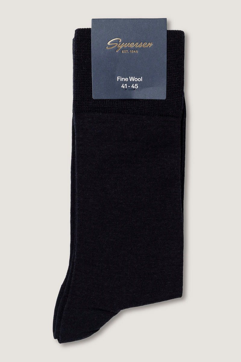Fine Wool Crew Sock