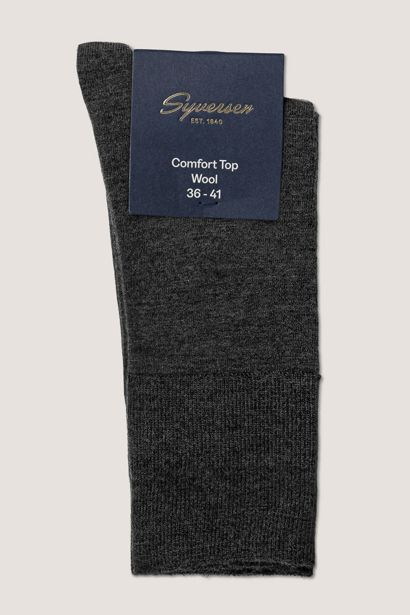 Fine Wool Comfort Top W Sock