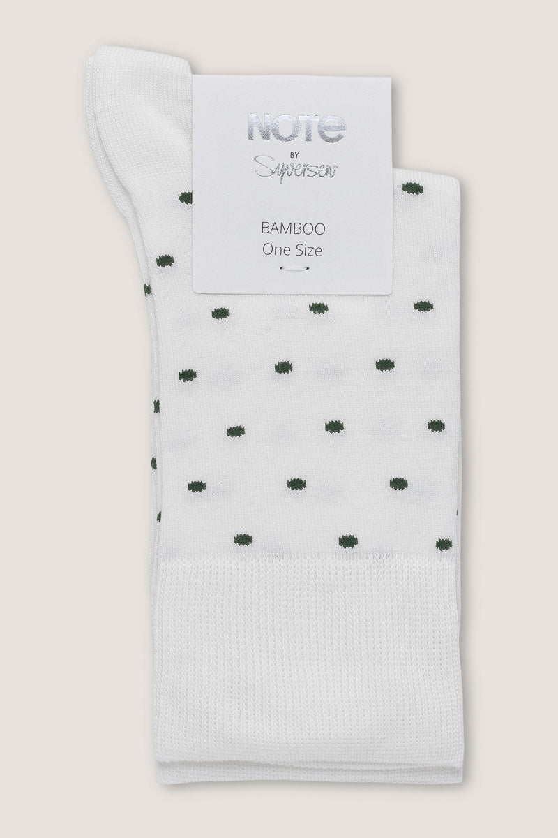 Note Woman Bamboo Dots