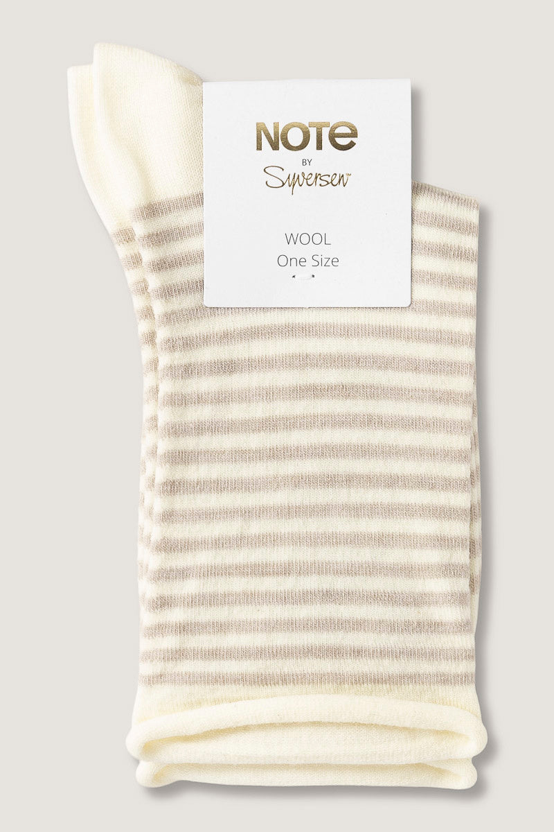 Note Wool Stripes Roll Top