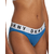 DKNY Cozy Boyfriend Bikini HOT BLUE LARGE 