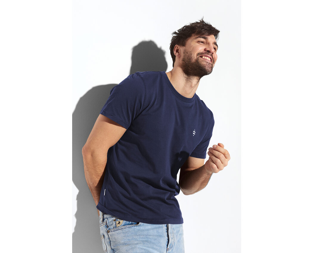 Element Tee Organic Cotton NAVY MEDIUM 