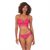 Dkny Modern Lace Racerback Longline Bra BEET SMALL 