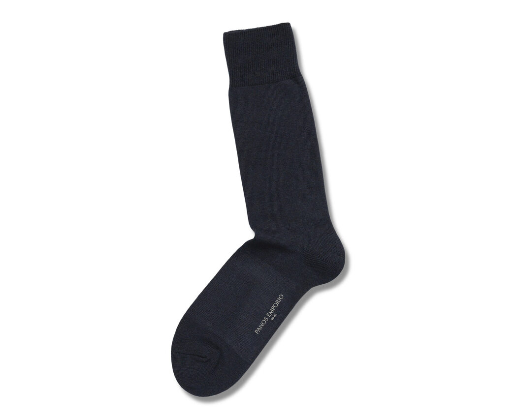 3PK Carl Premium Flat Knit Navy One Size (40-46) 