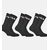 FILA 3pk Tennis Crew Full Terry Socks Black 35-38 