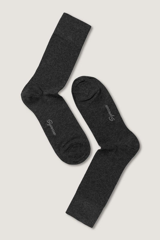 Cotton Cashmere Blend Crew Sock