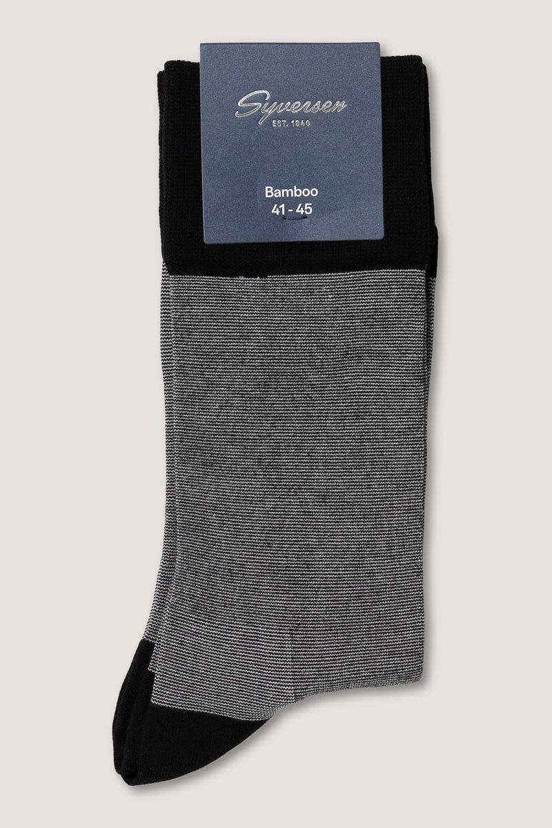 Bamboo Heel Toe Crew Sock