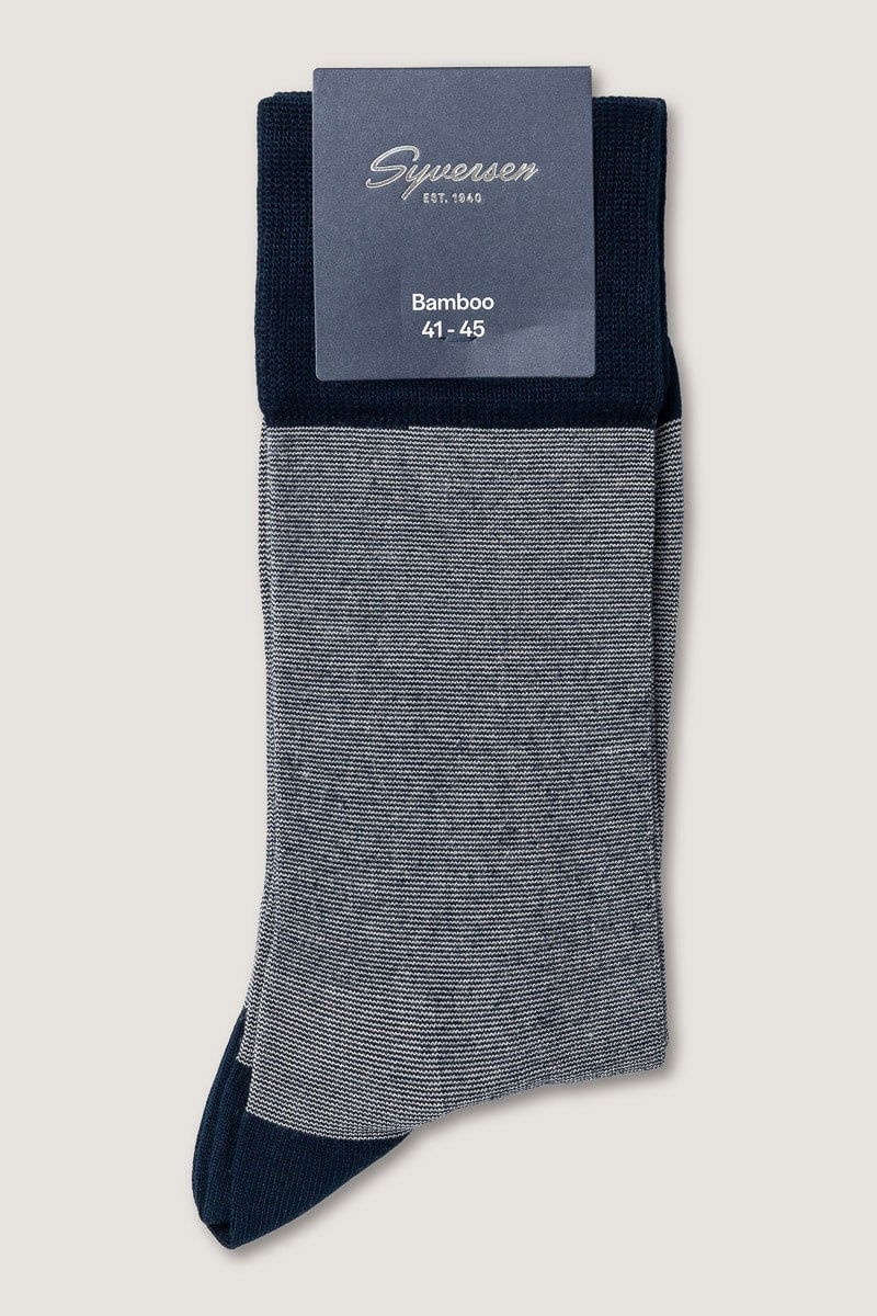 Bamboo Heel Toe Crew Sock