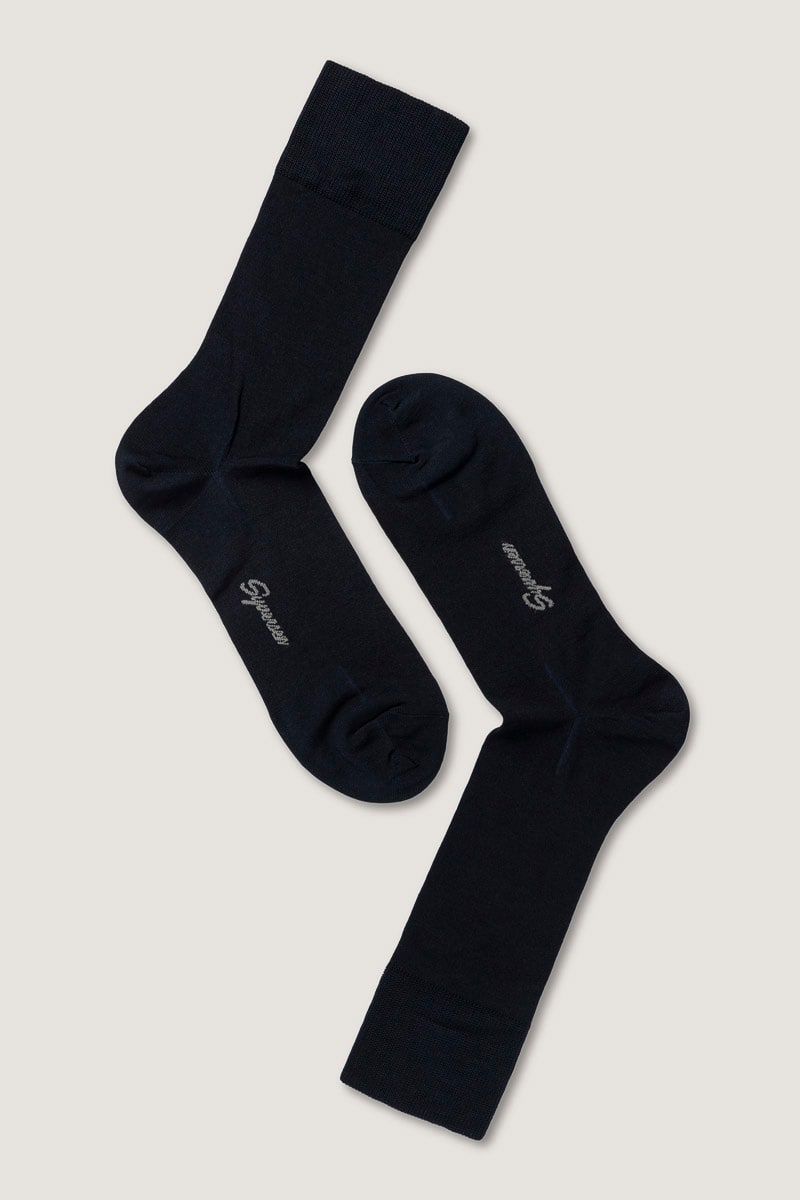 Mercerized Cotton Crew Sock