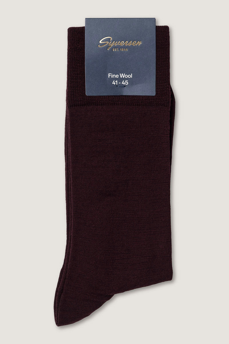 Fine Wool Crew Sock