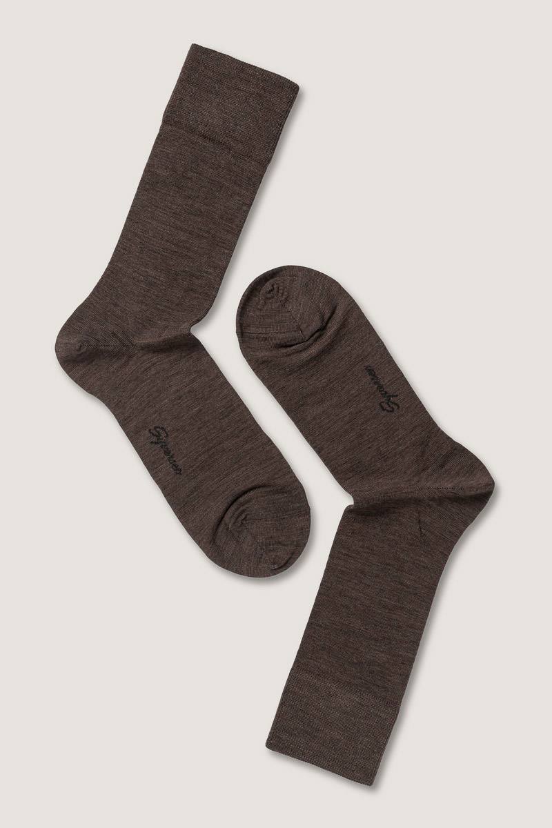 Fine Wool Crew Sock