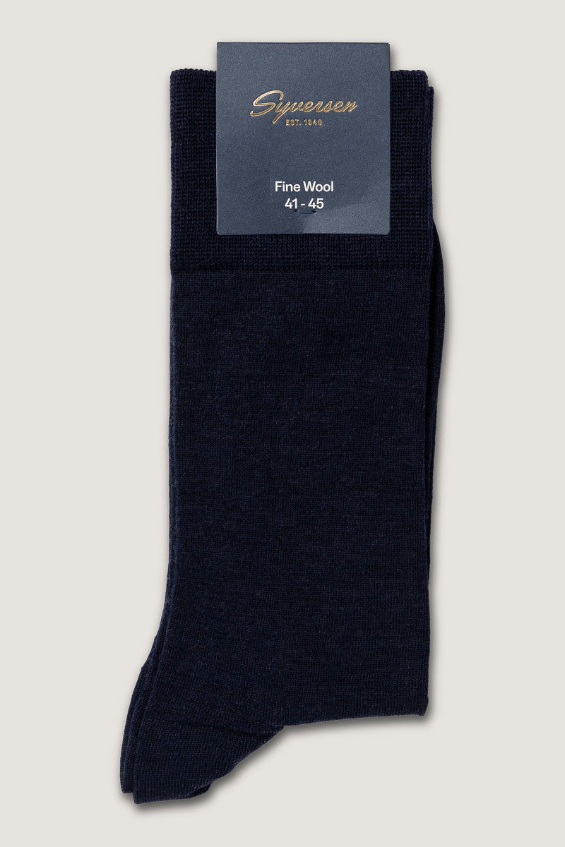 Fine Wool Crew Sock