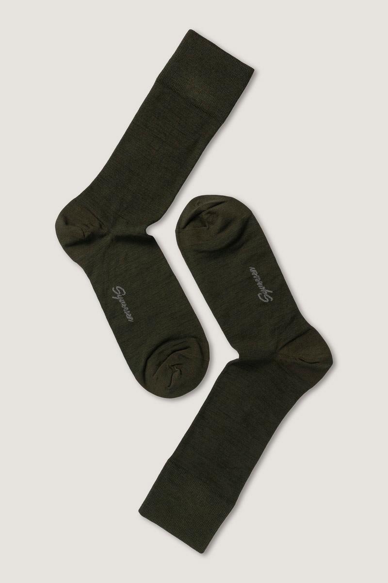 Fine Wool Crew Sock