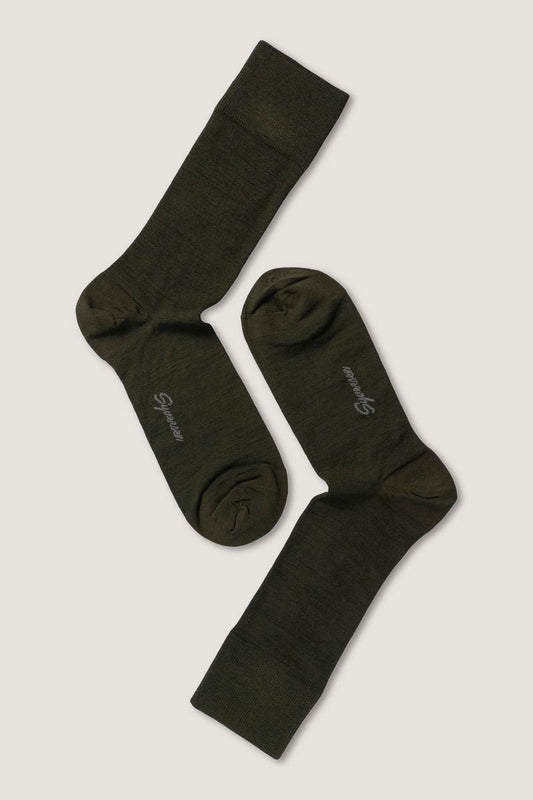 Fine Wool Crew Sock