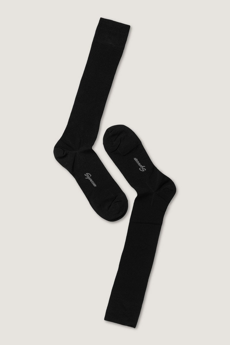 Mercerized Cotton Knee High