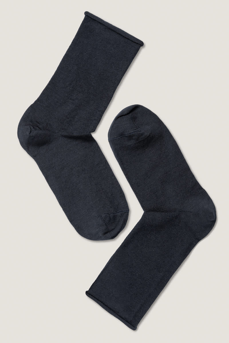 Wool Roll Top W Sock