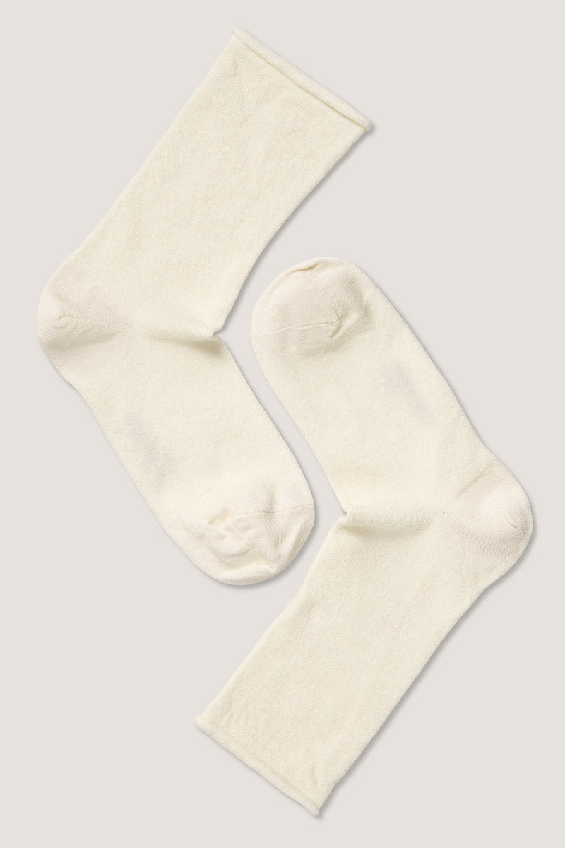 Wool Roll Top W Sock