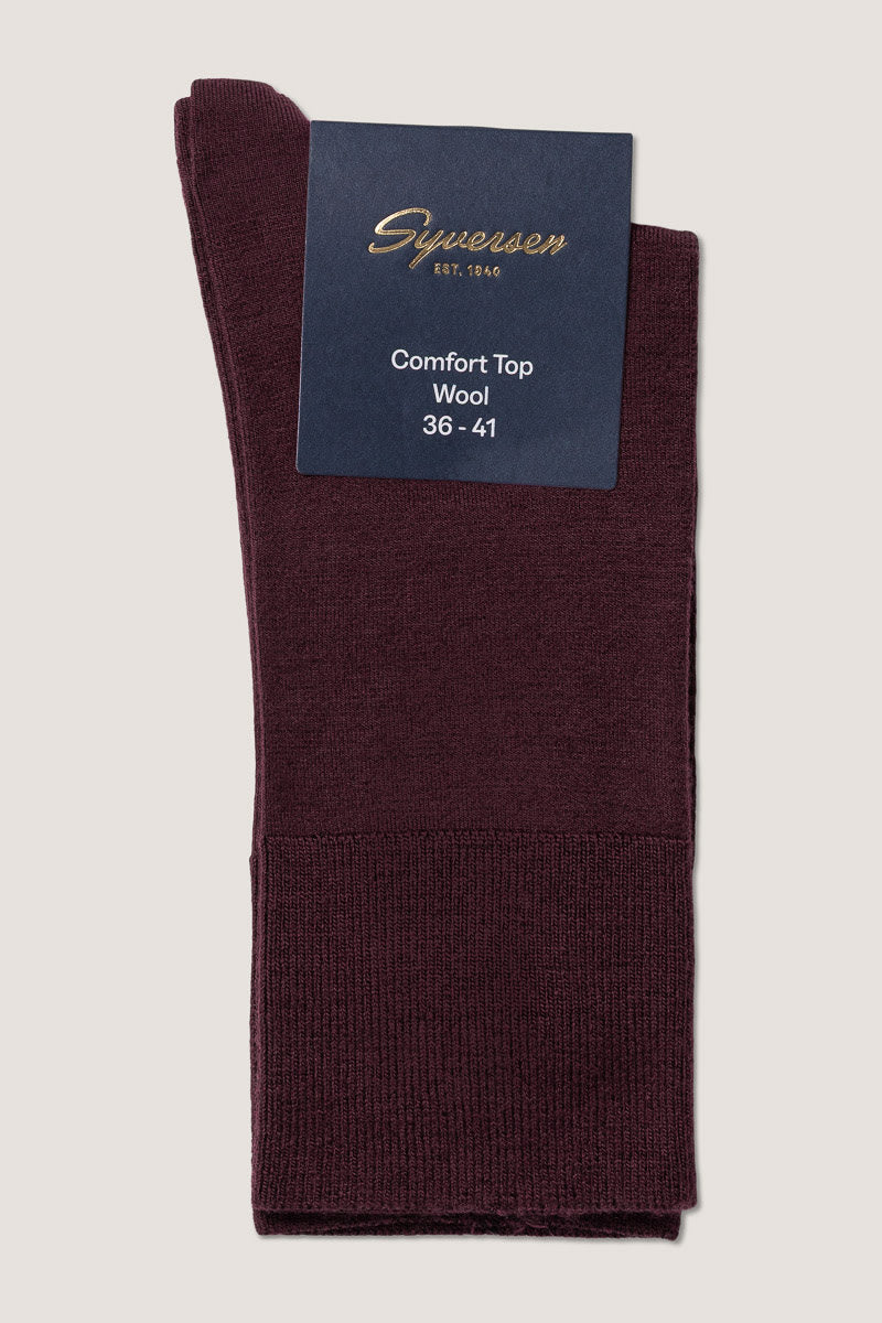 Fine Wool Comfort Top W Sock