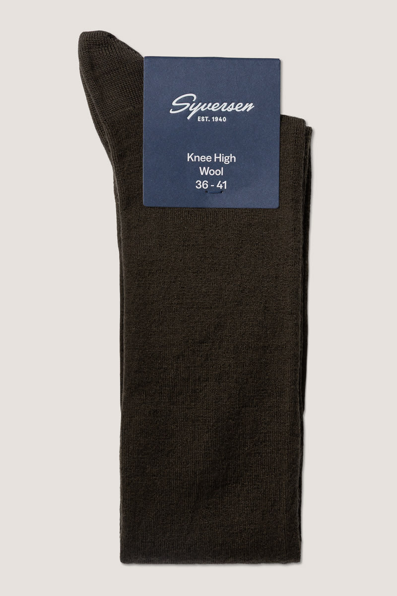 Wool W Knee High