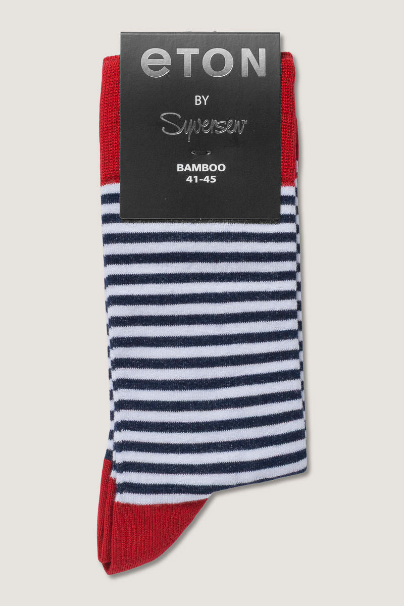 Eton Bamboo Small Stripes