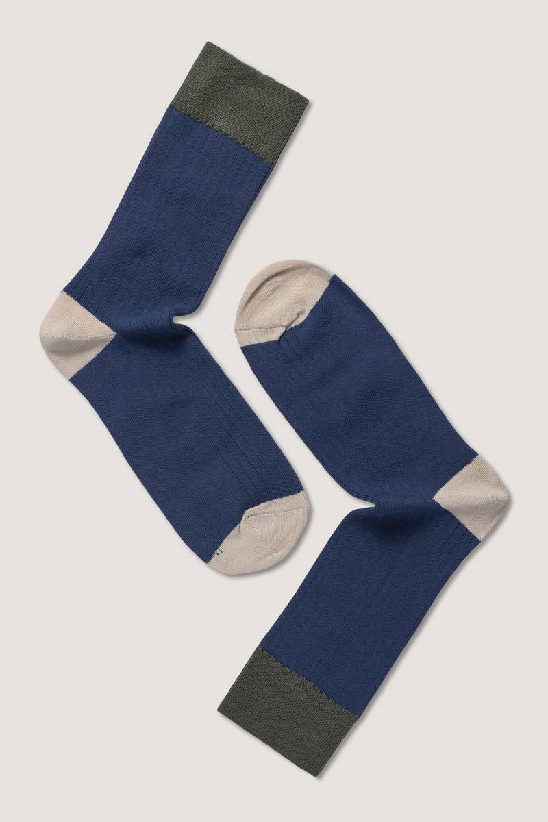 Eton Bamboo Rib Colour Block