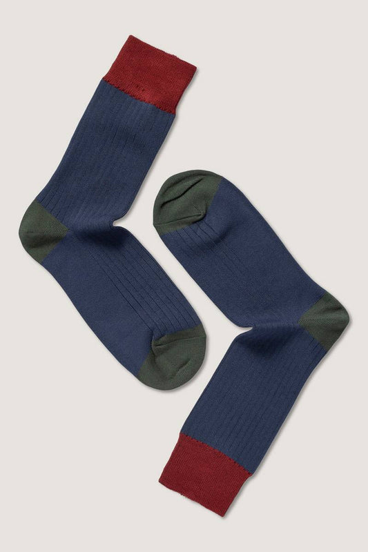 Eton Bamboo Rib Colour Block