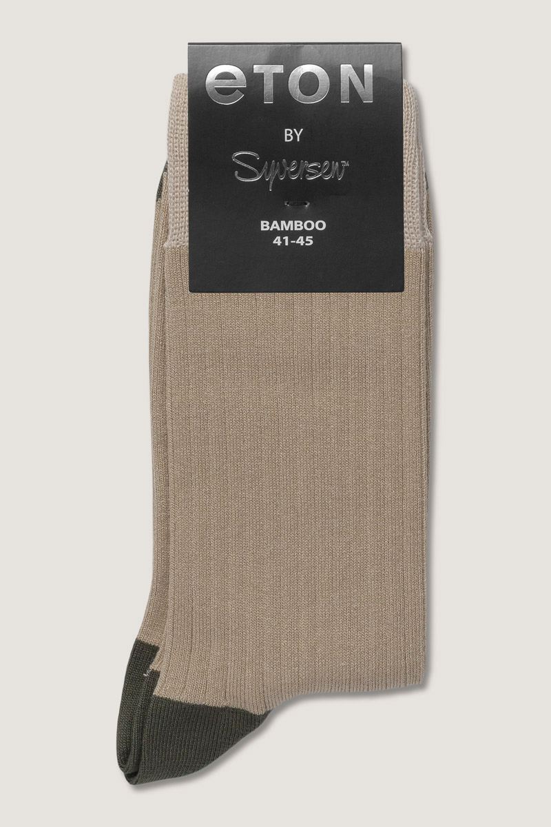 Eton Bamboo Rib Colour Block