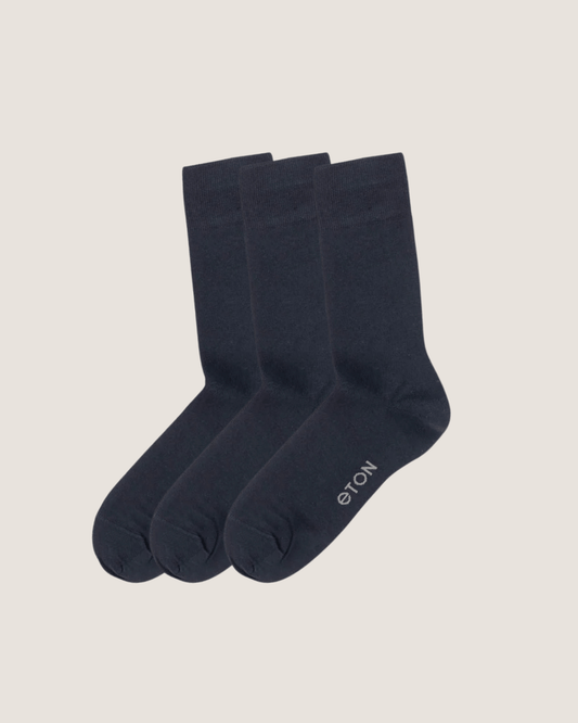 Eton 3pk Bomull/Lycra Sokk