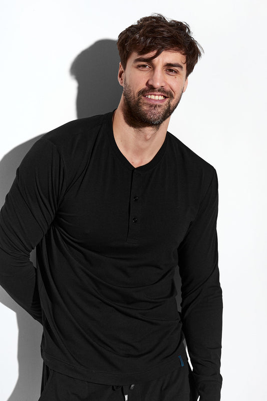 Lounge Pant & Henley Sweater Set