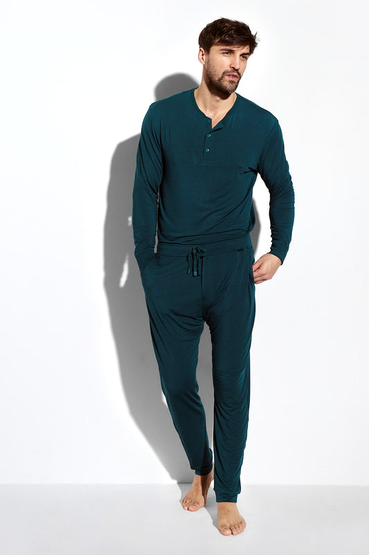 Lounge Pant & Henley Sweater Set